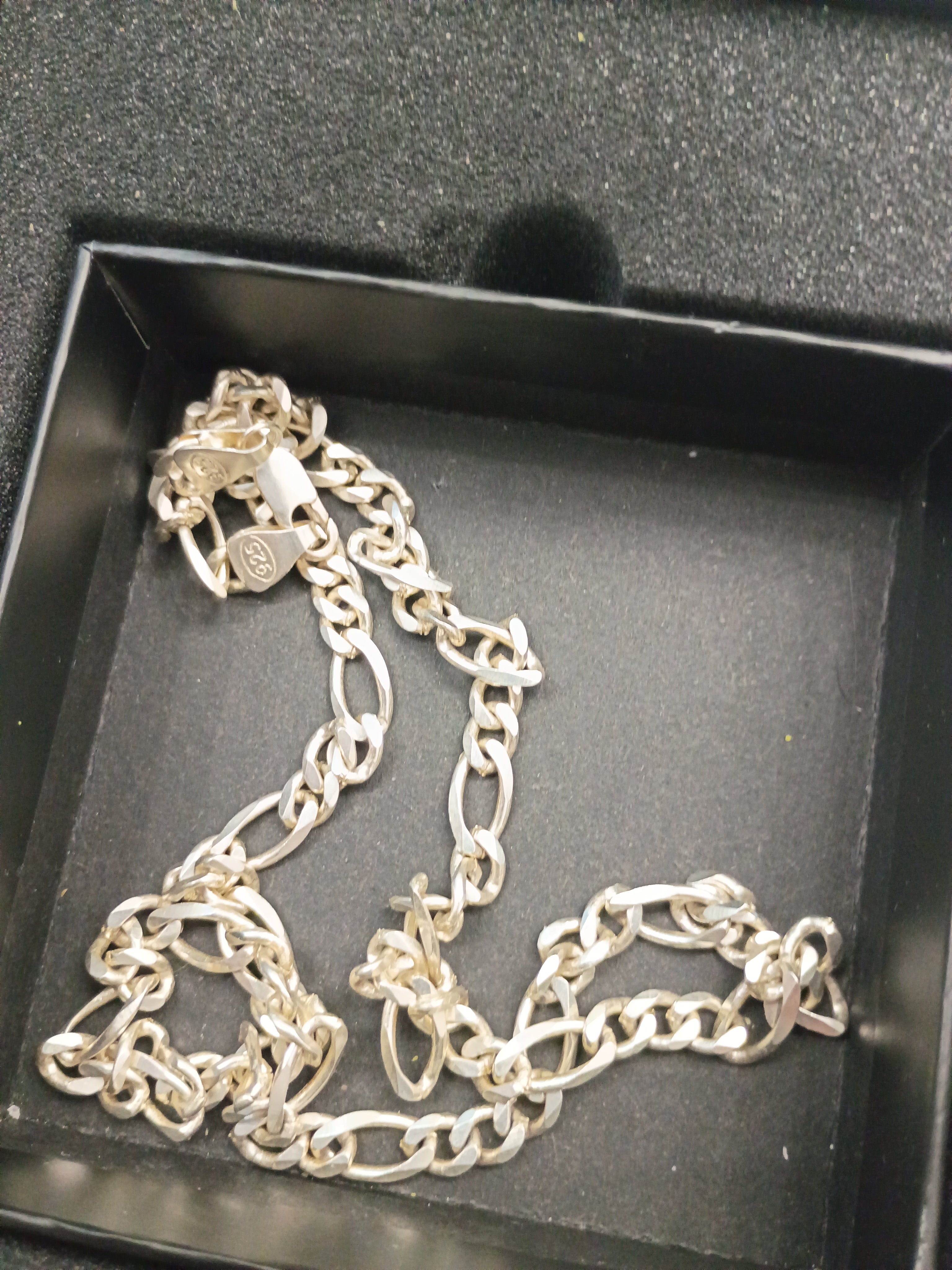 Figaro 925 silver chain